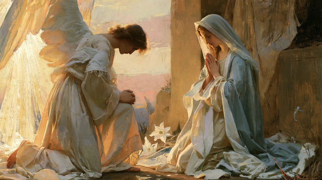 The Annunciation - The Annunciation at Dawn · Landscape n° 8
