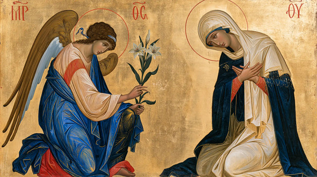 The Annunciation - Contemporary Byzantine · Landscape n° 4