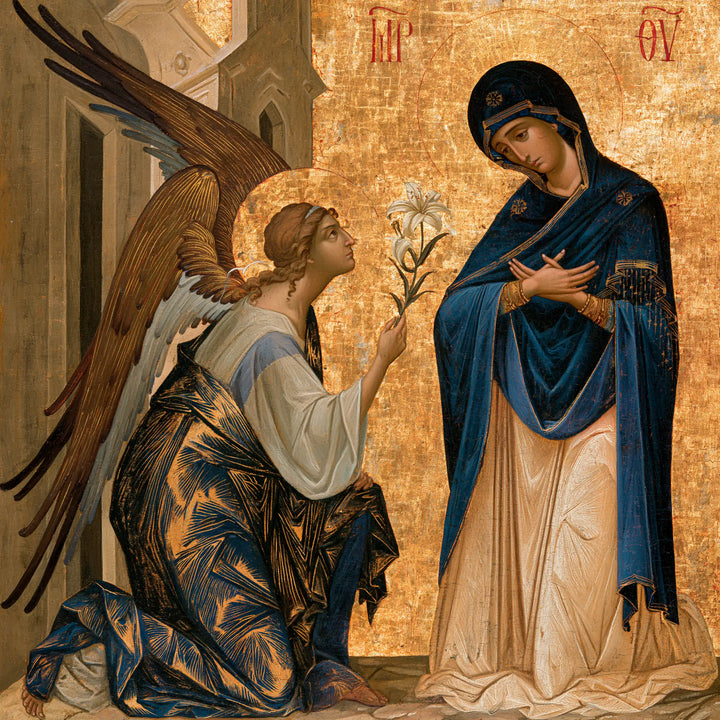 The Annunciation - Contemporary Byzantine · Square n° 4