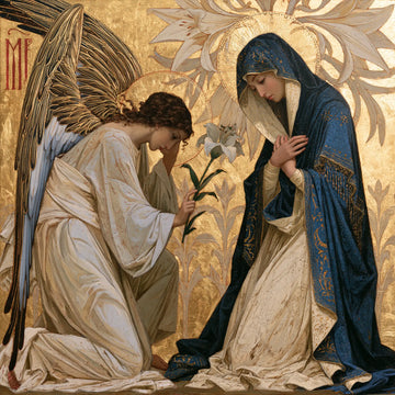 The Annunciation - Contemporary Byzantine · Square n° 9
