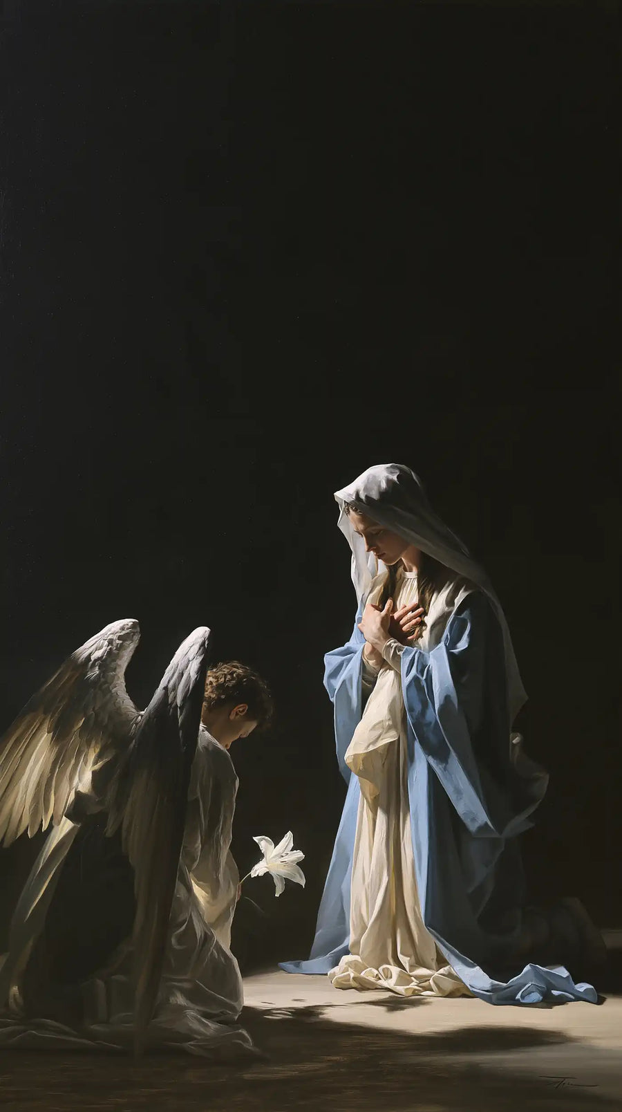 The Annunciation - Contemporary Minimalism · Portrait n° 9