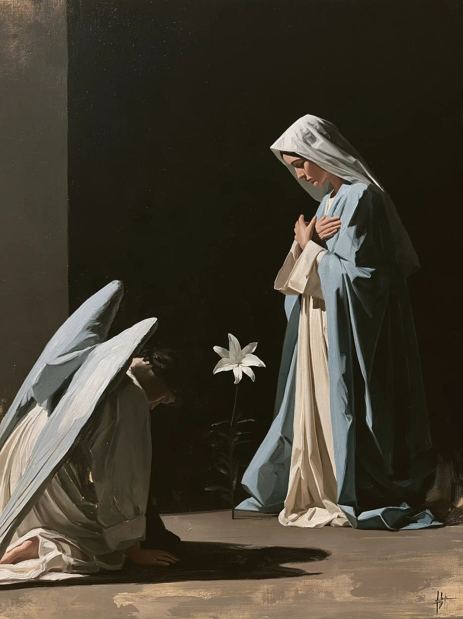 The Annunciation - Contemporary Minimalism · Portrait n° 14