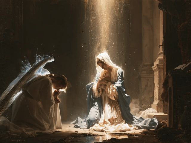 The Annunciation - Divine Light Descending upon Mary · Landscape n° 11