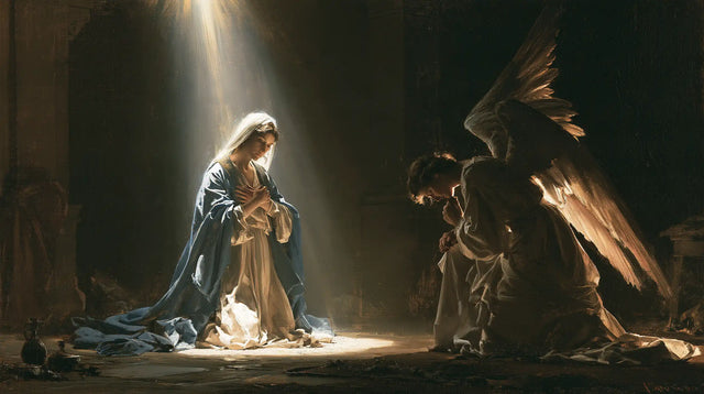 The Annunciation - Divine Light Descending upon Mary · Landscape n° 17