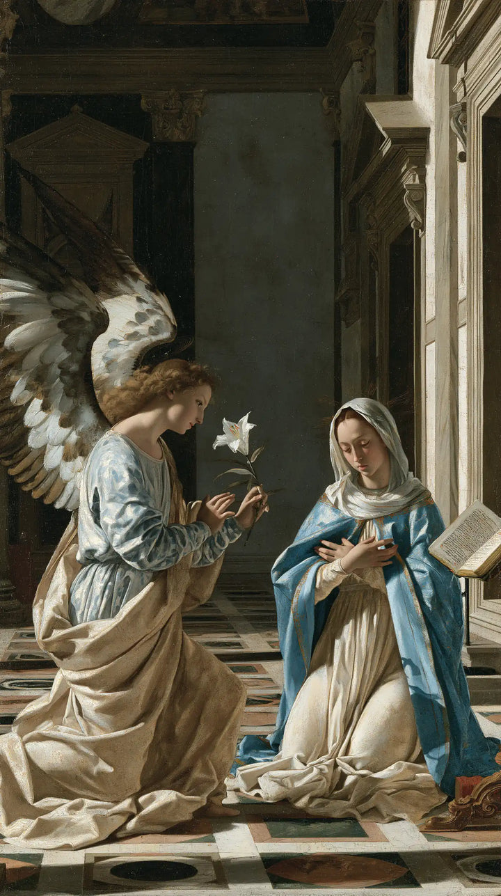 The Annunciation - Florentine Renaissance · Portrait n° 3