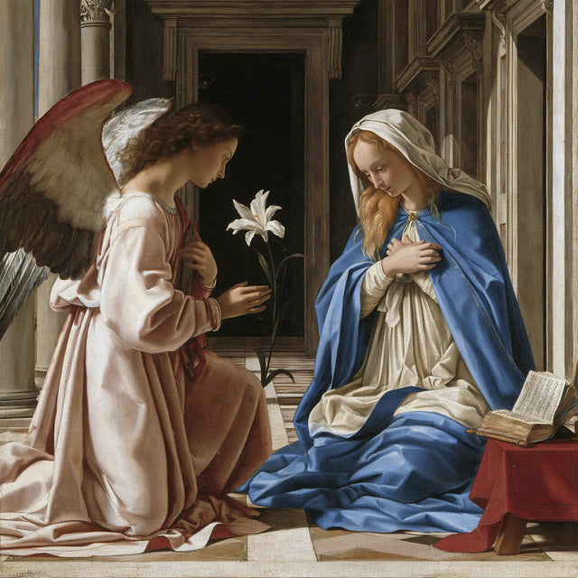 The Annunciation - Florentine Renaissance · Square n° 3