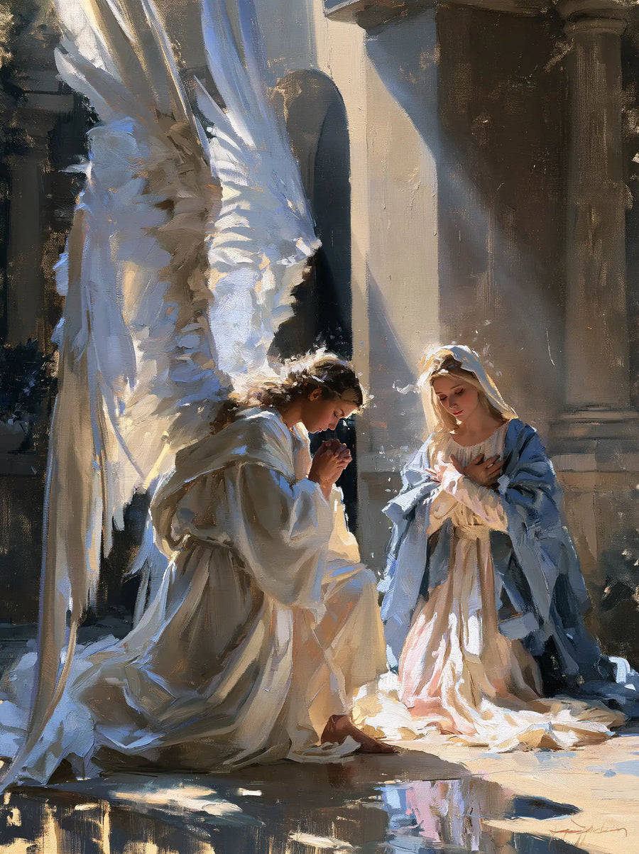 The Annunciation - Impressionist · Portrait n° 11