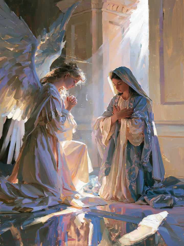 The Annunciation - Impressionist · Portrait n° 14