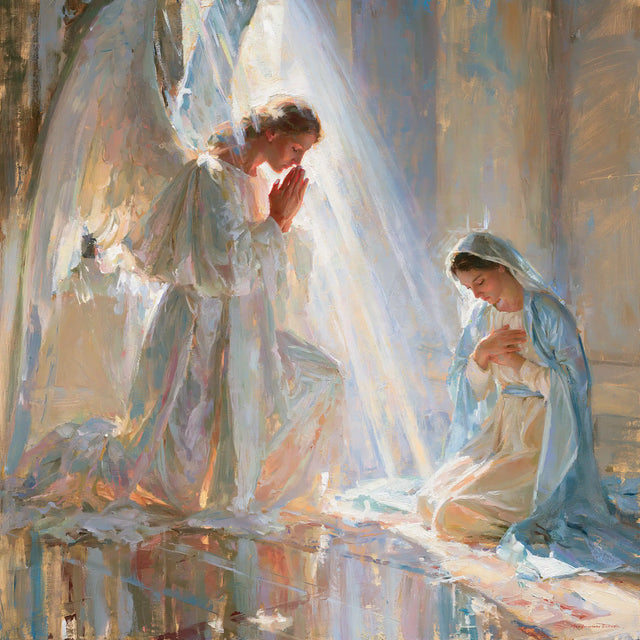 The Annunciation - Impressionist · Square n° 4