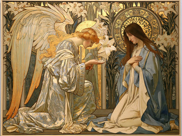 The Annunciation - Sacred Art Nouveau · Landscape n° 8