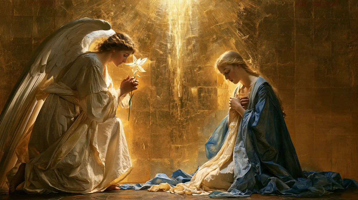 The Annunciation - Sacred Gold · Landscape n° 16