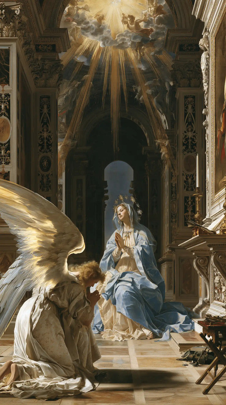 The Annunciation - Sacred Monumental View · Portrait n° 7