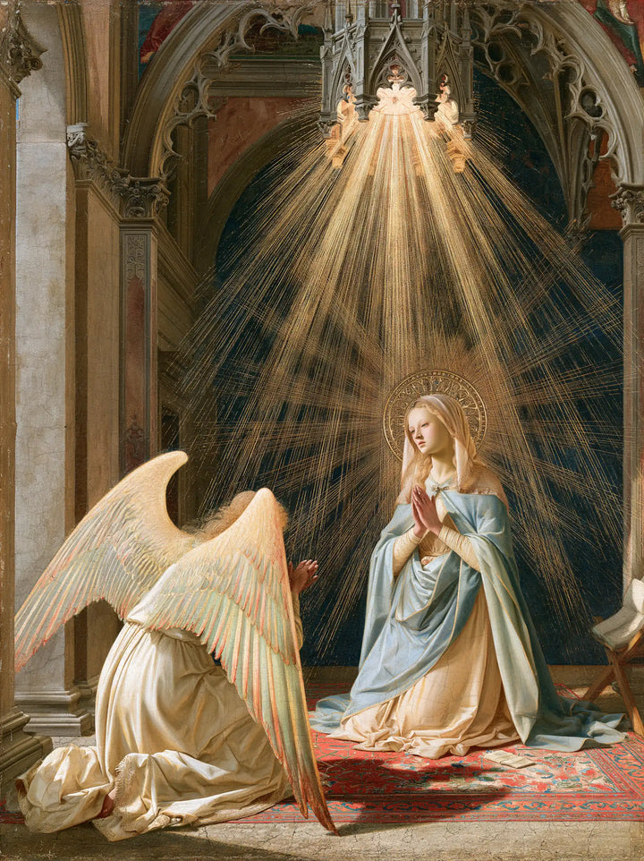 The Annunciation - Sacred Monumental View · Portrait n° 13
