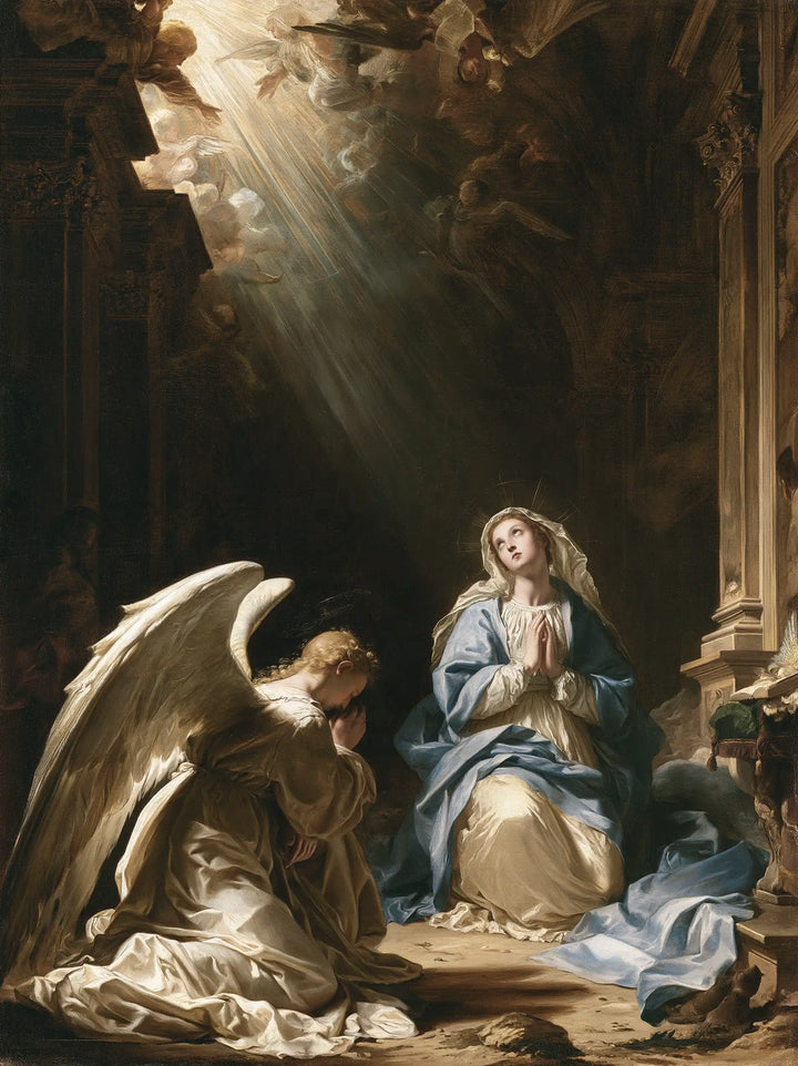 The Annunciation - Sacred Monumental View · Portrait n° 14