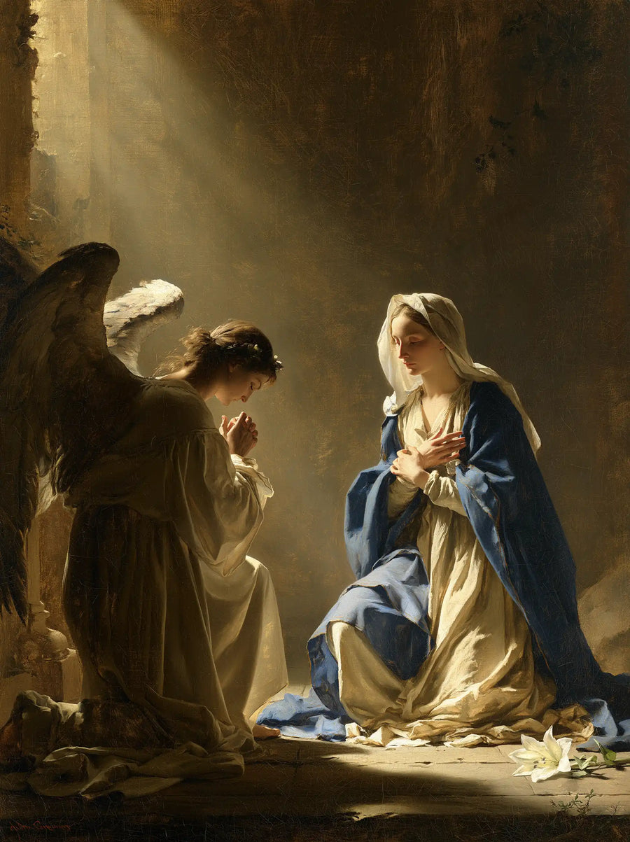 The Annunciation - The Silence of Mary · Portrait n° 12
