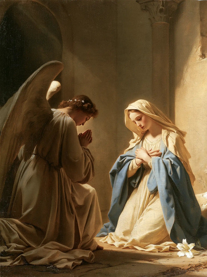The Annunciation - The Silence of Mary · Portrait n° 18