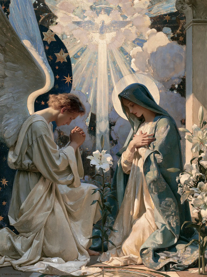 The Annunciation - Symbolist · Portrait n° 16