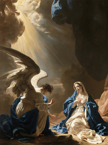 The Annunciation - Theatrical Baroque · Portrait n° 17
