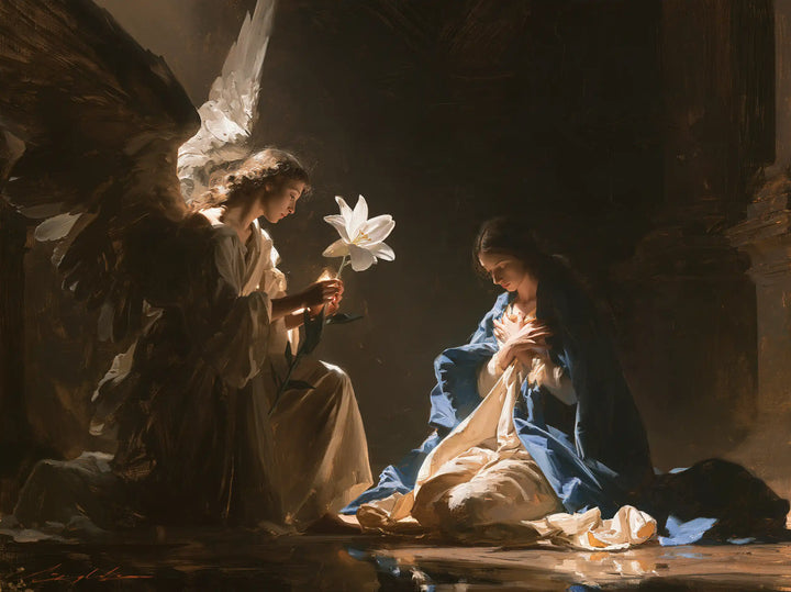 The Annunciation - The White Lily as Symbol · Landscape n° 9