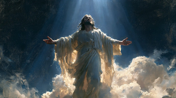 The Ascension of Jesus Christ - Midnight Blue Chiaroscuro · Landscape n° 7