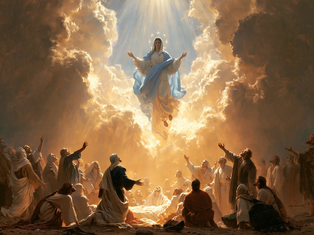 The Assumption of Mary — The Golden Gate Between the Clouds