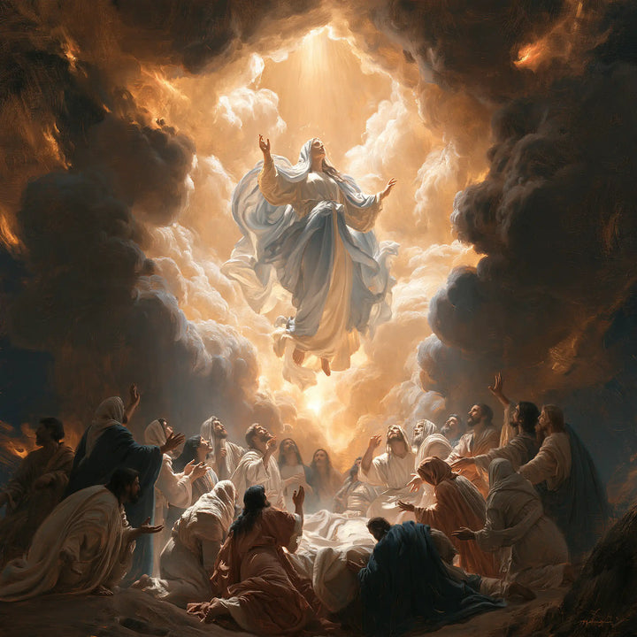 The Assumption of Mary - Assumption with the Apostles · Square n° 2