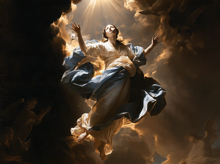 The Assumption of Mary — The Ascent Toward Hidden Gold