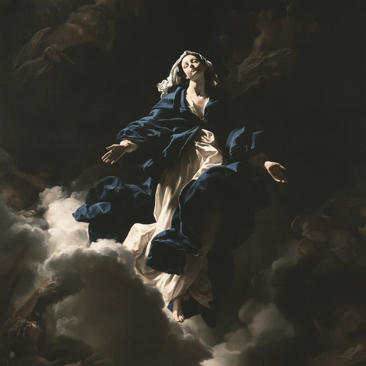 The Assumption of Mary — The Pale Robe at Shadow’s Edge