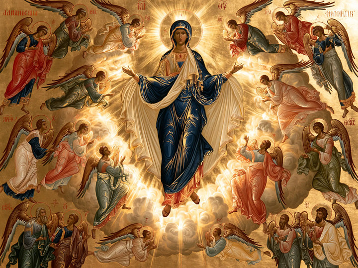 The Assumption of Mary - Contemporary Byzantine · Landscape n° 2