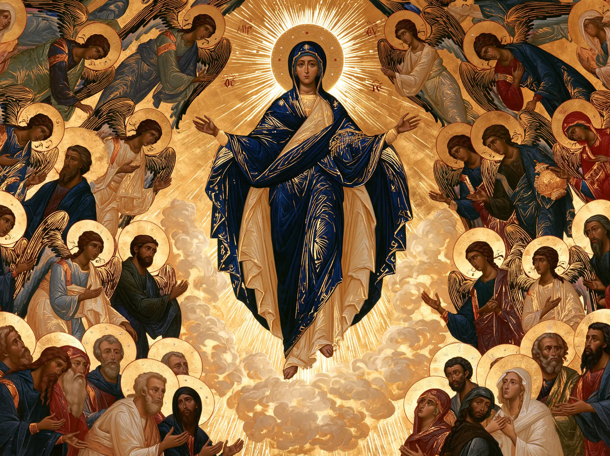The Assumption of Mary — The Assembly of Golden Halos