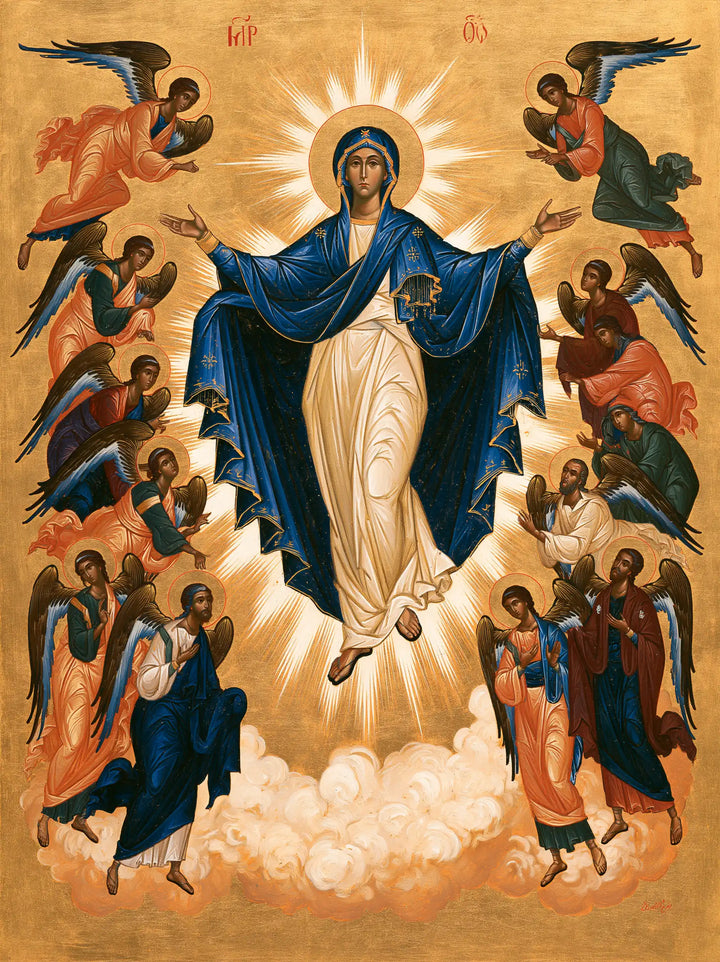 The Assumption of Mary - Contemporary Byzantine · Portrait n° 8
