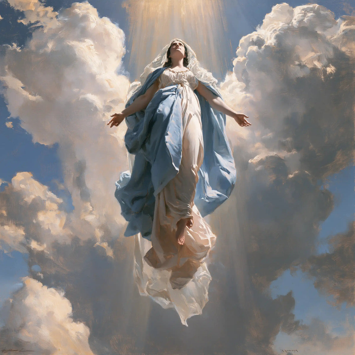 The Assumption of Mary — The Ivory Vertical in Azure