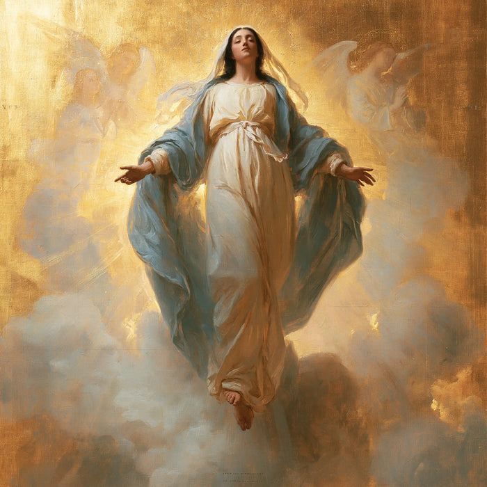 The Assumption of Mary - Sacred Gold · Square n° 6