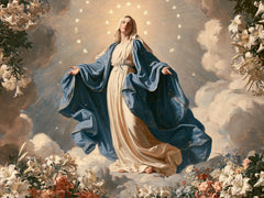 The Assumption of Mary — The Garden Beneath the Crown of Stars