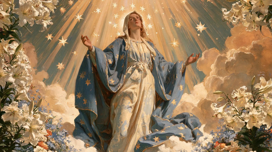 The Assumption of Mary - Symbolist · Landscape n° 8