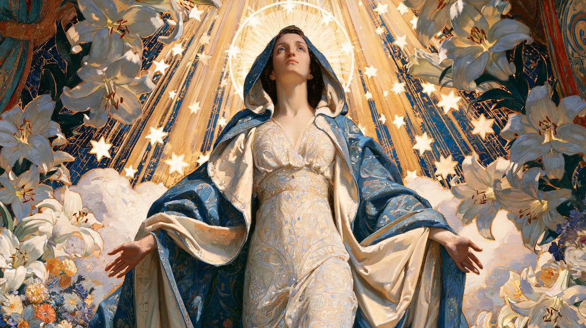 The Assumption of Mary — The Gateway of Radiant Lilies