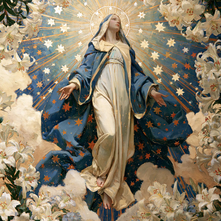 The Assumption of Mary - Symbolist · Square n° 7