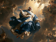 The Assumption of Mary — The Spiral Beneath the Angels’ Gaze