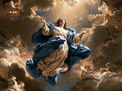 The Assumption of Mary — The Hand Toward the Golden Opening