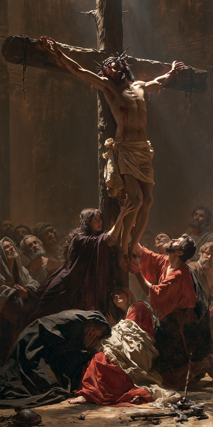 The Crucifixion — The Circle of Pleading Hands