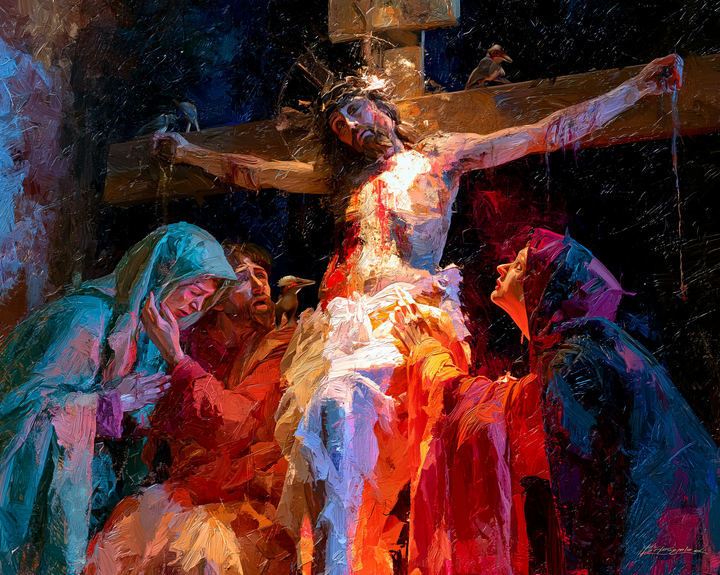 The Crucifixion - Expressionist · Landscape n° 12