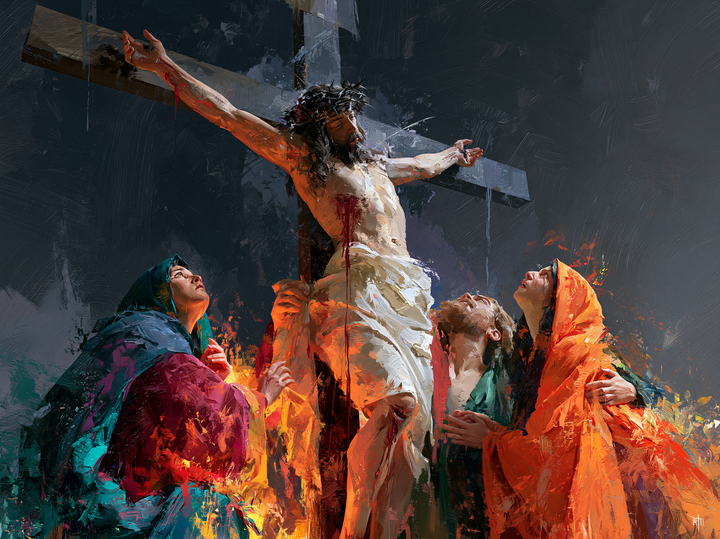 The Crucifixion - Expressionist · Landscape n° 16