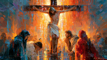 The Crucifixion - Impressionist · Landscape n° 14