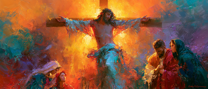 The Crucifixion - Impressionist · Landscape n° 20