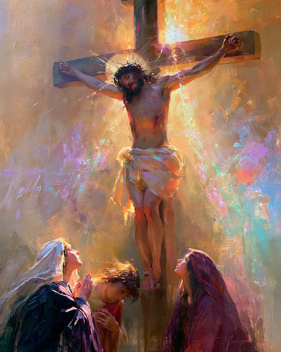 The Crucifixion - Impressionist · Portrait n° 17