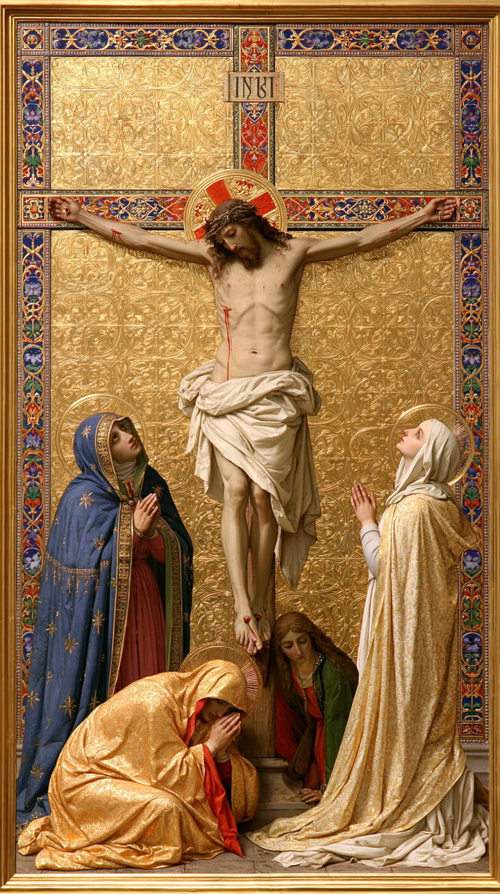 The Crucifixion - Sacred Gold · Portrait n° 4