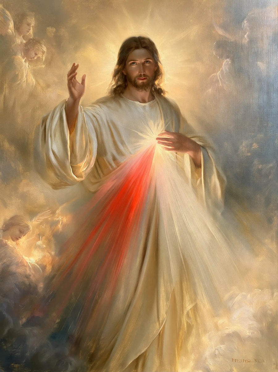 Divine Mercy Jesus - Glory of the Merciful Christ · Portrait n° 8