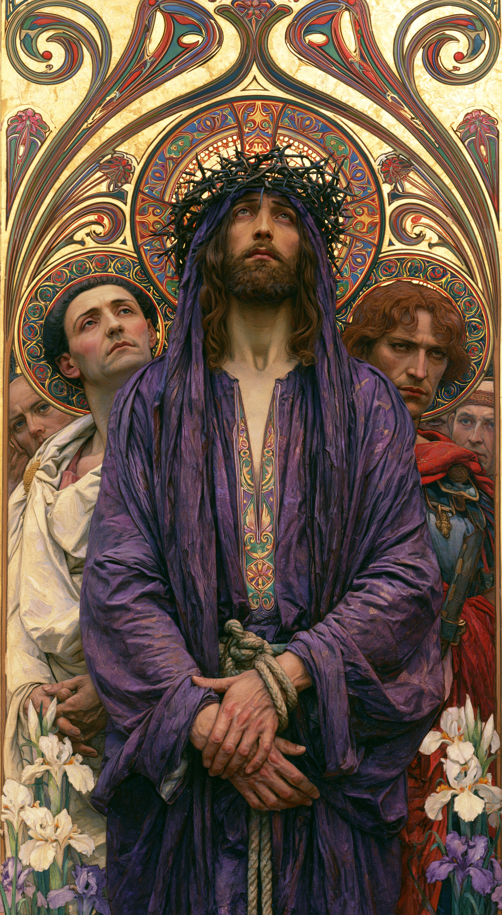 Ecce Homo - Sacred Art Nouveau · Portrait n° 6