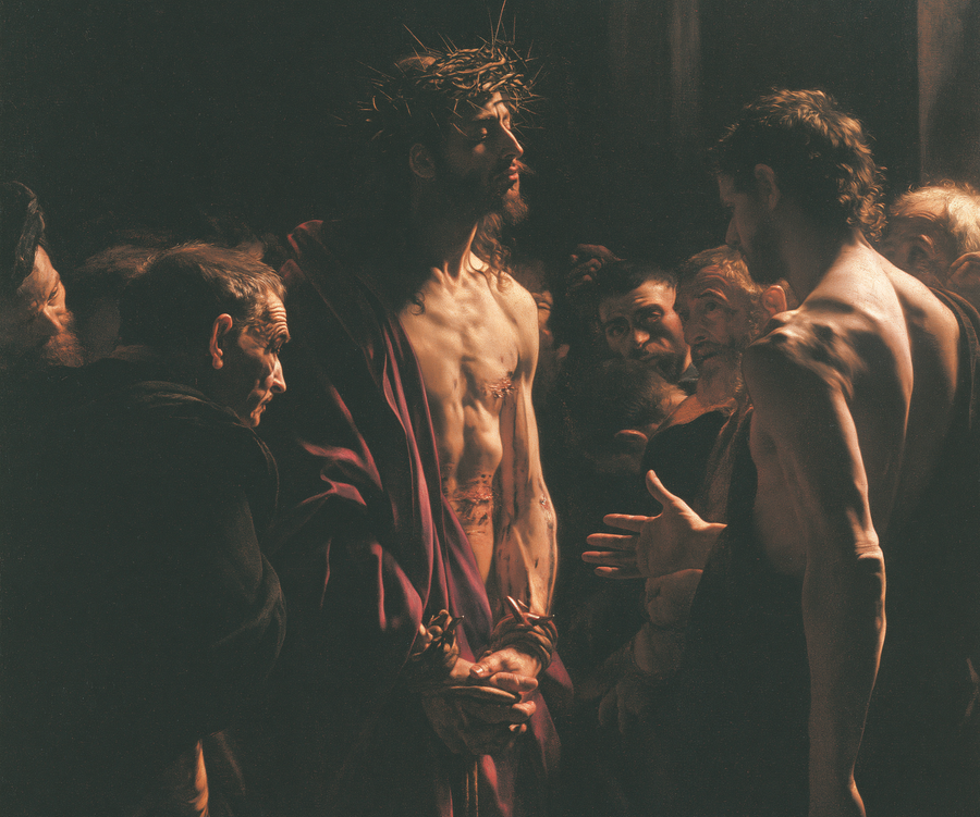 Ecce Homo - Caravaggio - tenebrism · Landscape n° 2