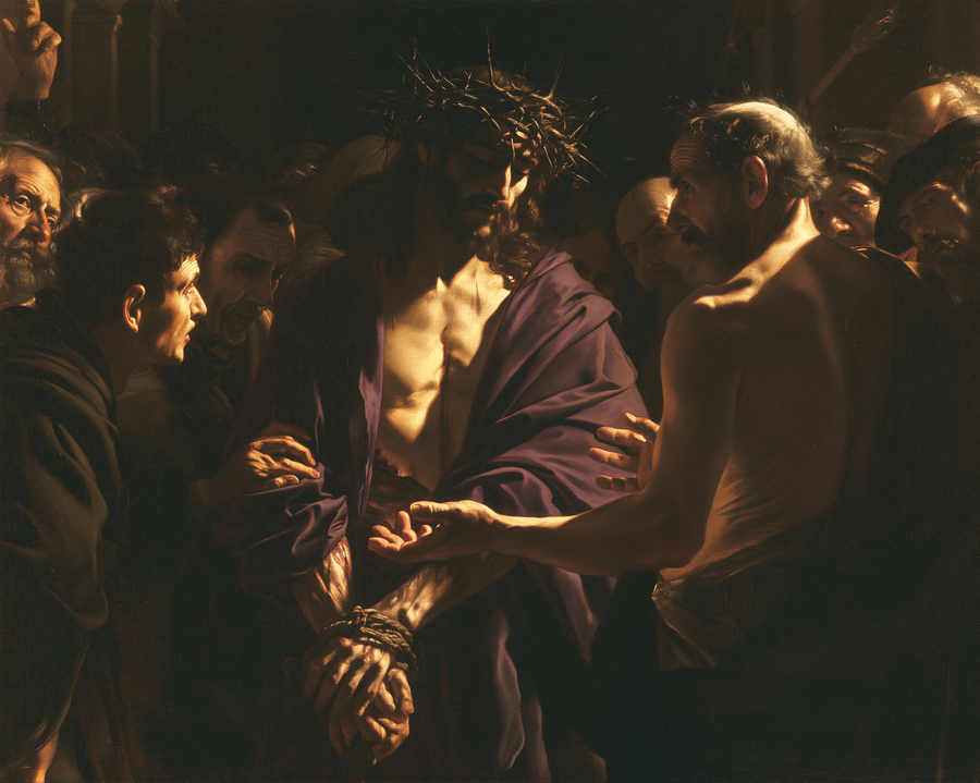 Ecce Homo - Caravaggio - tenebrism · Landscape n° 3